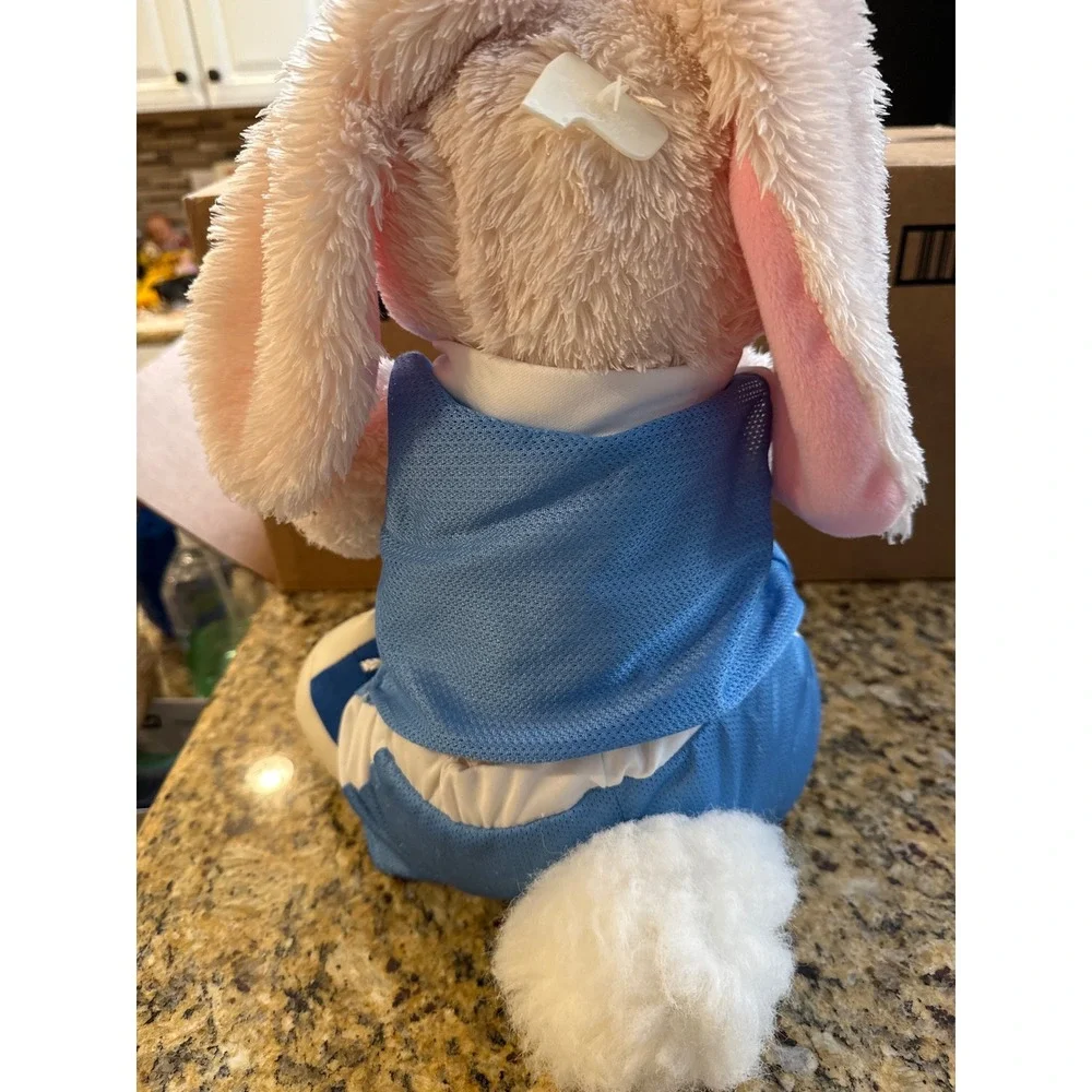 Dan Dee‎ Collectors Choice Slam Dunk Basketball Bunny Plush White Rabbit 14 inch